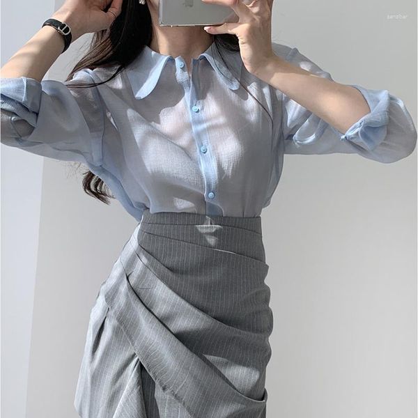 Abiti da lavoro 2023Spring SummerClothes Outfit di moda femminile a due pezzi Set femminile per donna High Wiist A-Line Scala irregolare Corea Fash