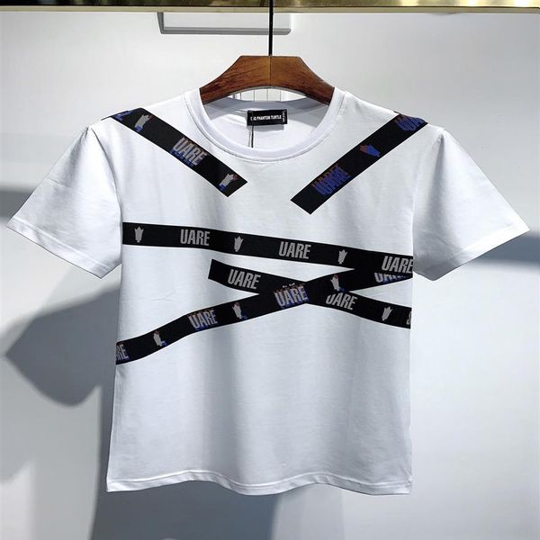Camisetas de camisetas masculinas de camisetas masculinas de camisetas brancas de Black Black Black