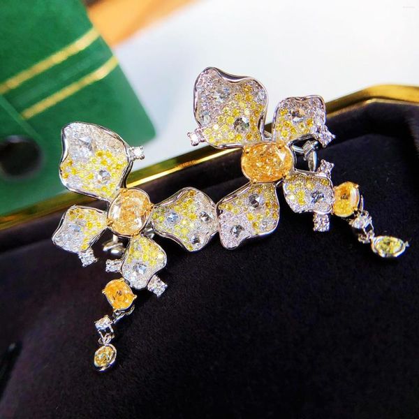 Hoop Ohrringe Moxi Gold Plated Set für Frauen Damen Drop Dangle 2023Fashion Schmuck Großhandel Luxus Mädchen