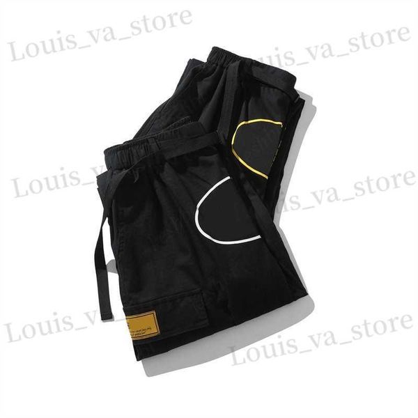 Pantaloni da carico da uomo streetwear hip hop pantaloni casual per pantaloni multistri retrò militari retrò a bordo sciolto bottons fly gamba dritta gamba pantaloni t230811