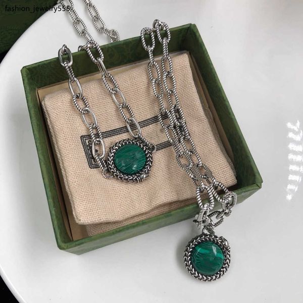 Подвесные ожерелья дизайнерские ожерелье для Woaman Vintage Snake Persunce