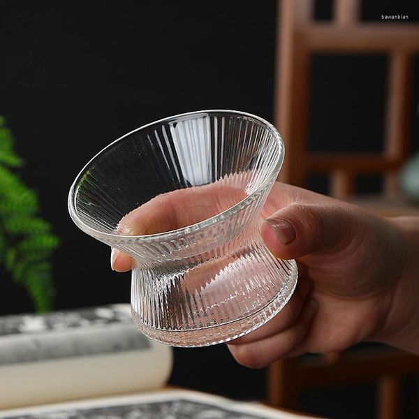 Şarap Gözlükleri Japon Edo Kiriko Viski Spin Cam Koleksiyonu Düzgün Kase Xo Brendi Viski Bardağı Kristal Snifter Sınırlı Su Şişesi