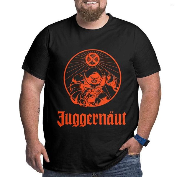 Erkek Polos Juggernaut T-Shirt Büyük Yükseklik Ağır Tişörtler Tılsmık Erkeklerin Meyvesi