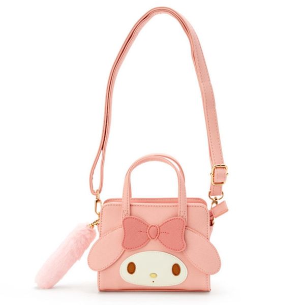 Cartoon Tier Kaninchenhund Kuromi Cross Body Umhängetaschen Geldbörse Handy Handtasche Mode Student Bag Tasche 2391