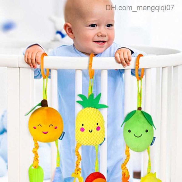 Pull Toys Suspension Rocker Squeezer für Puppen Neugeborene Zähne Baby Mobile Spielzeug Plüsch -Anhänger Spielzeug und Baby emotionales Glättung Krippendekorationen Z230814