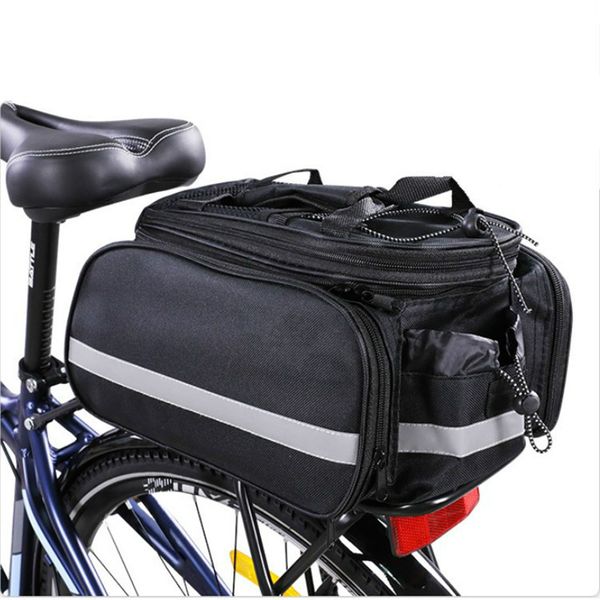 Borse per borse per borse per biciclette MTB Raccolto bici Trunk Cycling Cycling Multifunzionale grande capacità 27L Travel con copertura di pioggia 230811