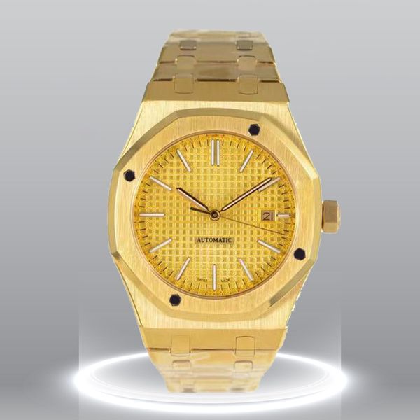 Orologio da uomo orologio luminoso di lusso orologi automatici orologi di alta qualità in oro rosa dimensioni 41mm 904L in acciaio inossidabile in acciaio inossidabile zaffiro impermeabile Orologio