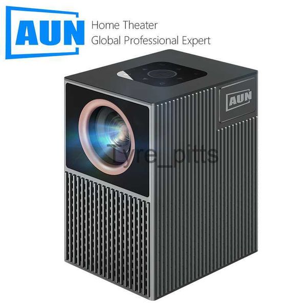 Projektoren Portable Mini Projector Video HD Typ C 3D Beamer TV Home Theater Cinema WiFi Sync Android iOS Phone 4K Video Projectors A40C X0811