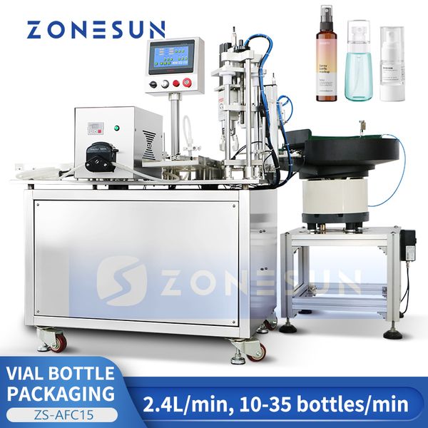 Zonesun Автоматическое наполнение и заполнение бутылочных машин.