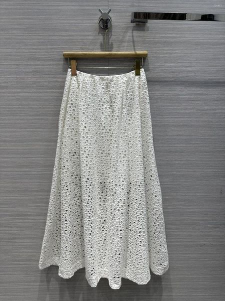 Юбки 2023 Женская мода Сексуальная повседневная юбка для пачки с водорастворимым цветом Long 0626