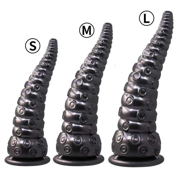 Toys anali Octopus Tentacle Sucker Plug dilatatore Dililos stimolatore di sesso prostata sex toy per donne uomini anus espander 230811