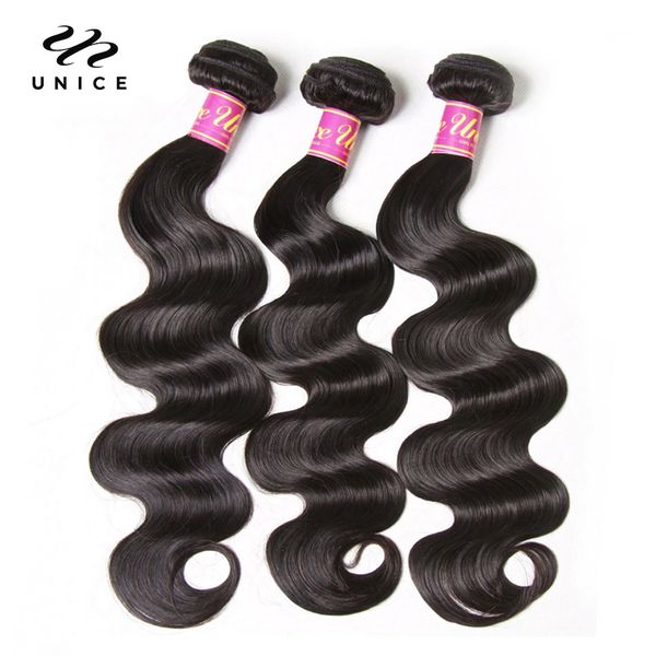 Lace S UNICE 30 polegadas onda de cabelos virgens brasileiras cor de cabelo natural 100 tecer humano 134 PCs para África American Women 230811