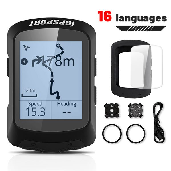 Bike Computers Igpsport IGS520 IGS 520 Computer ANT Wireless Bayless Bluetooth GPS Route Navigation Navigation Smart Notification contachilometri 230811