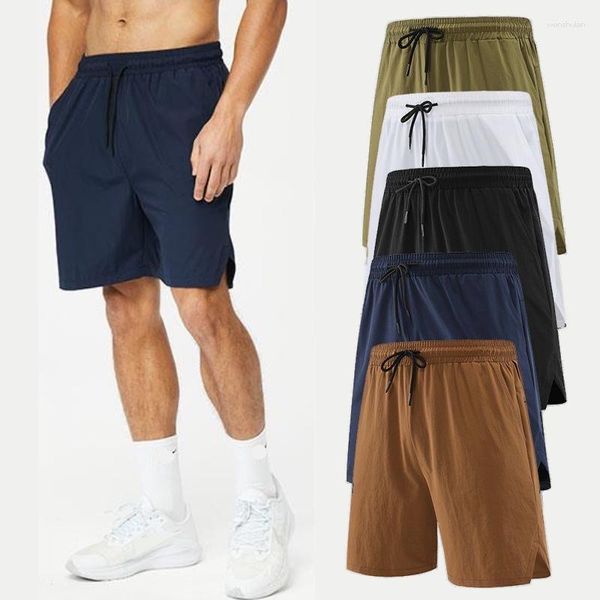 Shorts Shorts Summer Tennis 2023 Men Jogging CrossFit Gym Cash Cash Cash Pants traspirante con tasca da spiaggia a tasca posteriore traspirante tronchi da spiaggia