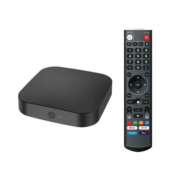 Q8 AMLOGIC SW905Y4 OTA Smart TV Box Andorid 11.0 4GB 32 GB Assistente vocale 4K Video 2.4G 5G WiFi BT5.0 Quad Core Set Top Box