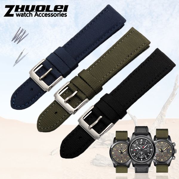 Sehen Sie sich Bands für SKX007 SKX009 Armband Nylon Canvas Langable Sport gepolstert Uhrengurt bequem