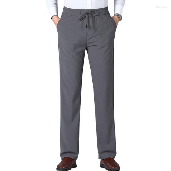 Pantaloni da uomo Abita per la moda casual di mezza età, mode di mezza età da uomo dritti abiti da business abiti da uomo dritti abiti da uomo abbigliamento da uomo