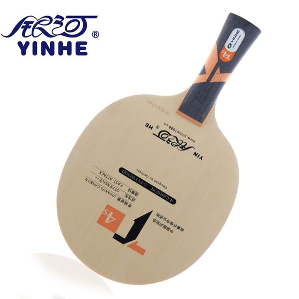 Table Tennis Raquets autentico Yinhe Galaxy T-4s Table Tennis Blade 5 Wood 4 Base Raquete Raquete 230811