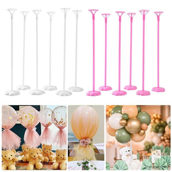 Decoration Balloon Stand Holder Colonna per matrimoni Tavolo di compleanno Centrotavola Decorazione Kids Baloon Support Base Baby Shower Globos R230811