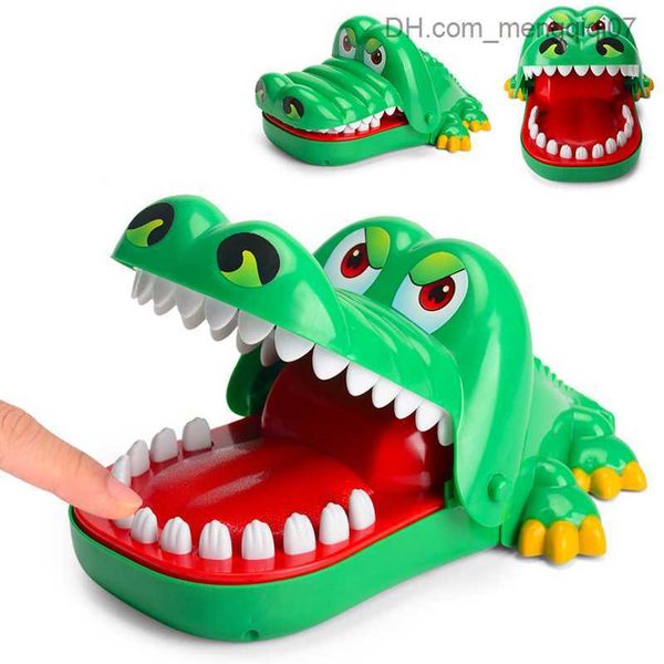 Pull Toys Crocodile Zähne Bite Toy Crocodile Teeth Game Interessantes Dinosaurier -Stabspielzeugspielzeug Kinder Interaktive Romane Tricks Techniken und Witze Z230814