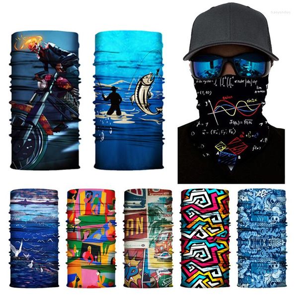 Bandanas UV Protection Face Mask Neck Gateter Gateter Sciarpa Proietta SUF SUF BANDANA BANDANA BALACLAVA PER MOTORE SPORT OUTDOOR