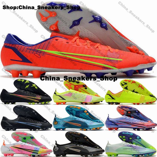 Scarpe da calcio Taglia 12 Scarpe da calcio Tacchetti da calcio Mercurial VaporES 14 Elite AG Ramponi da donna Eur 46 botas de futbol Us12 Scarpe da ginnastica da uomo 6628 Scarpe da calcio CR7 Us 12 Nero