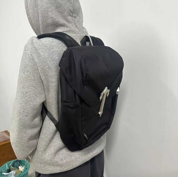 Omuz Çantaları Tasarımcı Naylon Trapstar Sırt Çantası Klasik Unisex Çanta Siyah Şerit Yüksek kaliteli Cobra T London Schoolbag Moda Trendi