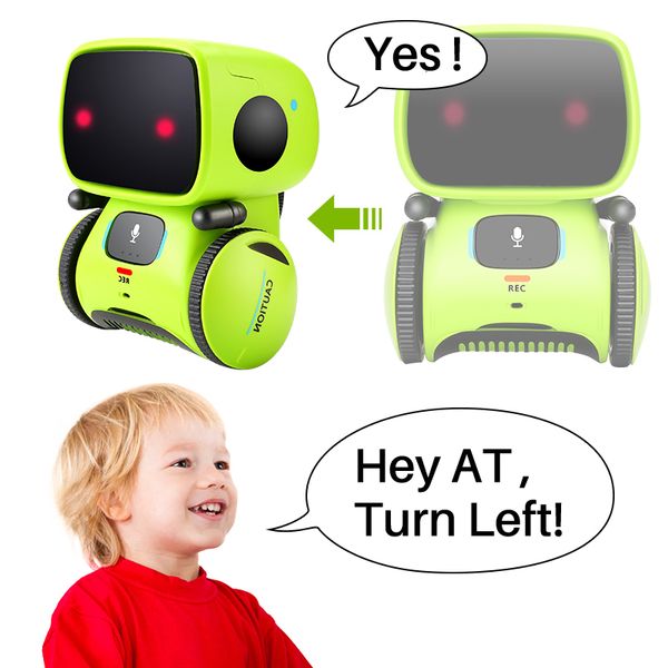 ElectricRc Hayvanlar Robot Oyuncak Akıllı Dans Müzik Kayıt Diyalog Touchsensitive Control Çocuklar için Etkileşimli Akıllı Robotik 230811