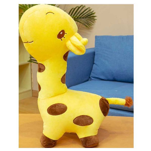 Gefüllte Plüschtiere, 40–70 cm, Cartoon-Giraffen-Plüschtiere, gefüllte schöne Tiere, Hirsche, Heimdekoration, Kissen, Kinder, Mädchen, Geburtstagsgeschenk