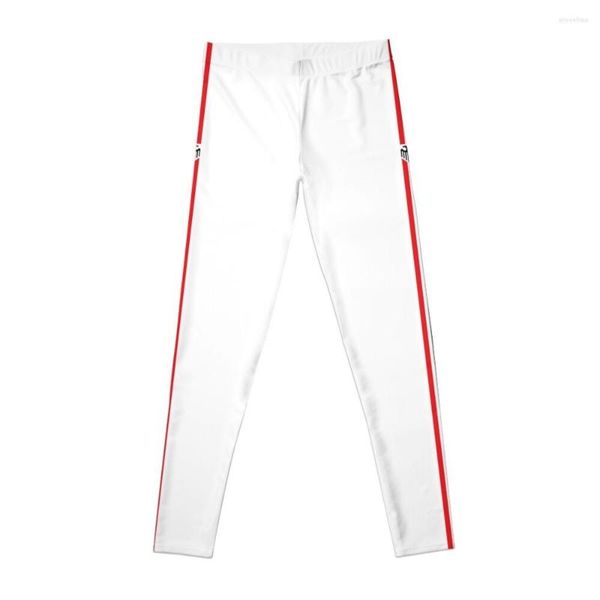 Calças ativas gt elegante listras pretas vermelhas leggings ginástica roupas femininas legins para mulheres calças de golfe desgaste