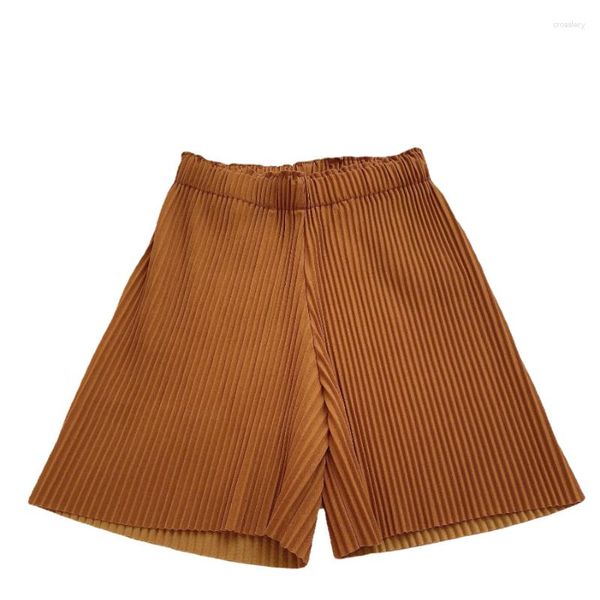 Shorts femininos feminino praia feminina alta cintura larga perna larga bela preta calça curta casual senhoras