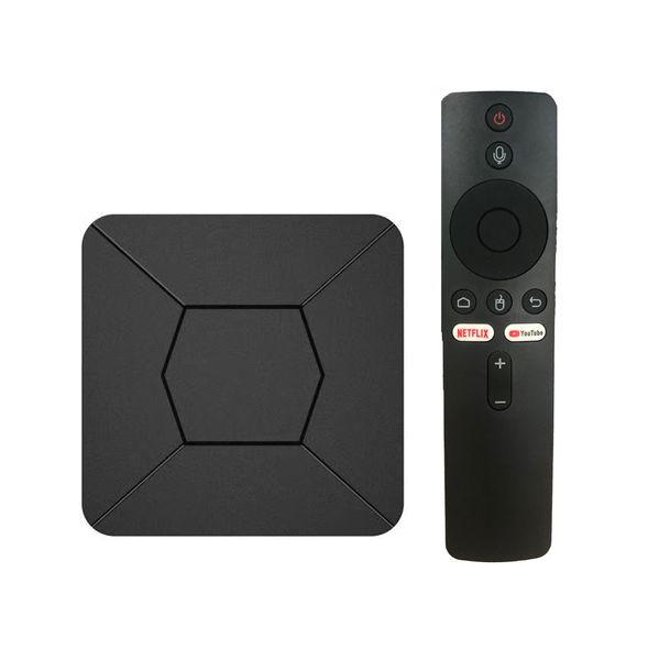 TV-Box Android 10.0 Q5 Quad Core 2G/16G 64 Bit 4K HDR WiFi Android TV Dongle Dual WiFi UHD Smart Media Player Set-Top Digitalfernsehen