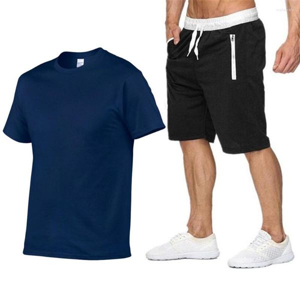 Traccetti da uomo Summer Tops Casual T-shirt Maglietta Bermuda Shorts Stupy Tracksuit Set Sortwear Jogging Pants Set Set Streetwear Tshirts