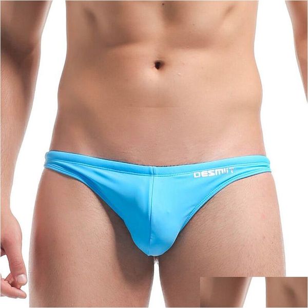 Swim Wear HxlsportStore Schwimmbekenntnisse Männer Bikini Bikini Badeanzug sexy schwule Herren Badebekleidung Tanga Trunks Shorts Sunga Zwembroek Man Drop Deli DHLS7