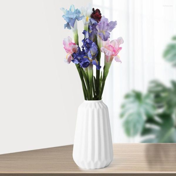 Dekorative Blumen unsere Wärme künstlich für Hochzeit Braut Bouquet Iris Blume Seiden Home Dekoration Dekorationen