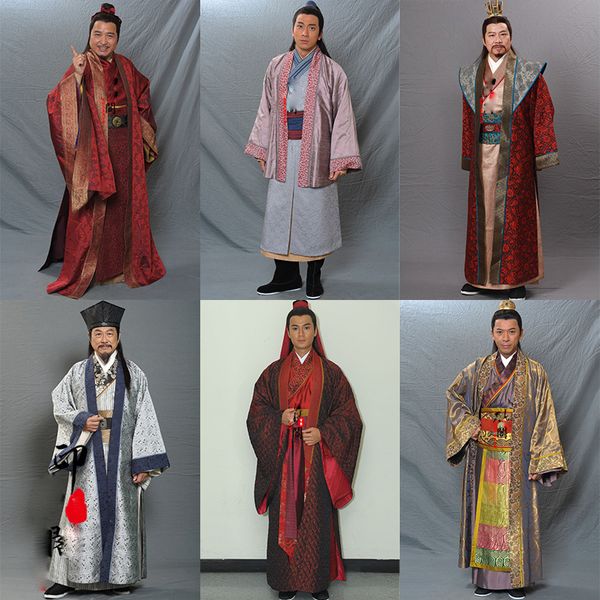 Film TV Trend Costume sartoriale personale Tang Ming Dynasty Men Hanfu Antichi mercanti ricchi Shukeuchers Funzionari Casual