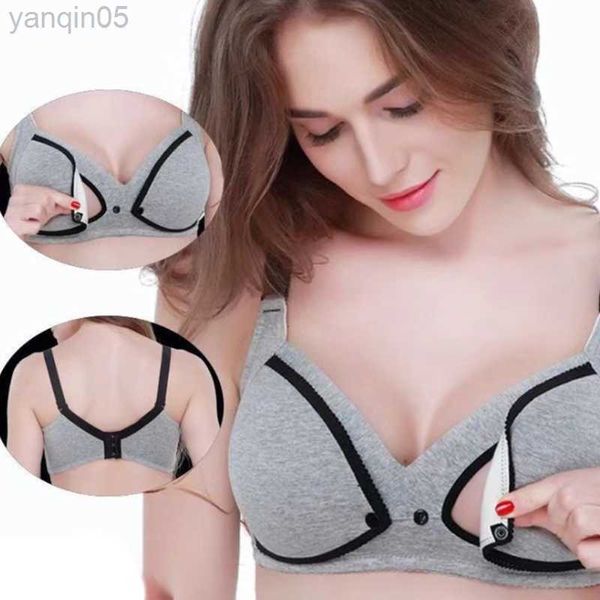 La maternità intimata reggiseni di infermieristica di maternità reggiseno sexy per l'allattamento al seno per le donne in gravidanza a tazza aperta alimentazione al seno HKD230812