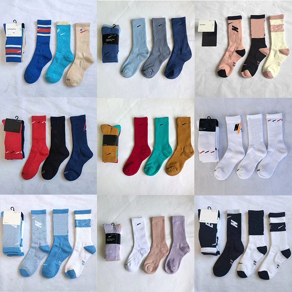 Designer Socks Y2K Socks Calzini a tubo a metà tubo Calzino di cotone Fashion Cash Street Street Style Coppia colorato Coppia Coppia 03 03