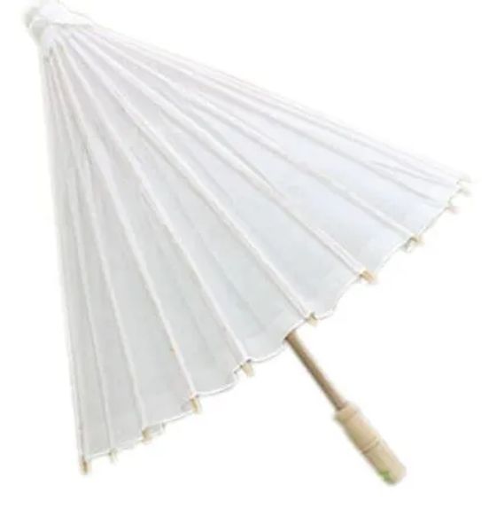 Parasols de casamento guarda -chuva de papel branco mini guarda artesanal 5 diâmetro: 20,30,40,60,84 cm de decoração de favor do casamento simples