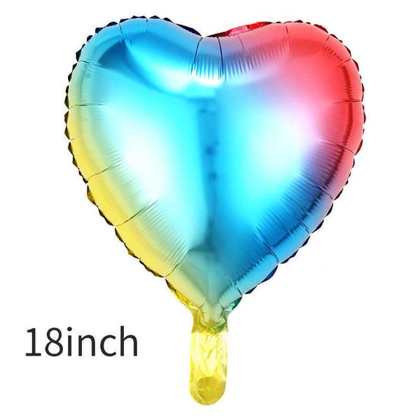 Dekoration Zoll Liebe Aluminiumfolie Ballon Hochzeit Valentinstag Dekoration Herzförmige Hochzeitszimmer