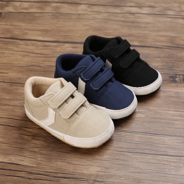 Sapatos de lazer do bebê Primeiros Walkers 6 meses 12 Born Boy Casual Casual Sole sola infantil Passos Walker 230812