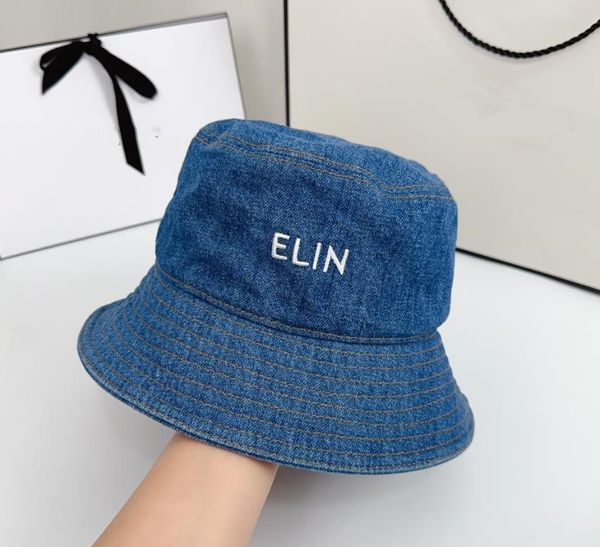 Fashion coreano all'ingrosso Jean Fisherman Hat Trendy Casual Casual All-Matching Cappello Basino Europa e America Trendy Cross Border Trendy