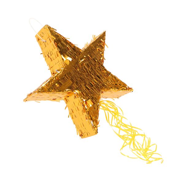 Outros suprimentos de festa de evento Toys estéreo Toys Five Pointed Star Pinata decoram papel pendurado Penário de Aniversário da noiva 230812