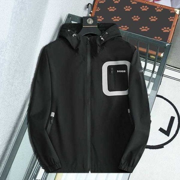 Erkek Ceket 2023 Sonbahar Yeni Listelenen Önerilen Parka Üçgen Epaulet Tasarımcı Ceket Erkek ve Kış Trençkot Moda Hoodie Zipper Ceket Plus Boyut