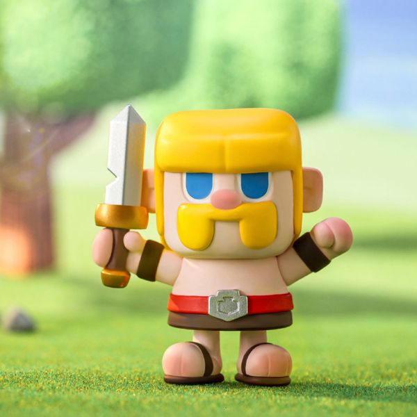 Слепая коробка Coc 100% Оригинальная суперярчатая коллекция Clash of Clans Game Percemance Cegrines Blind Box Mini Figure Collection Моделей 230811