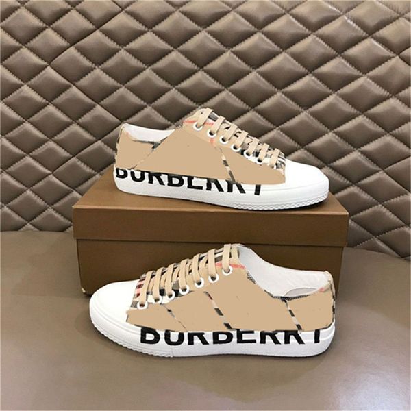 Casual Luxury Brand Schuhe flache Outdoor Streifen Vintage -Sneaker Dicke Sohle -Staffel -Töne Klassiker MENS SK0WD