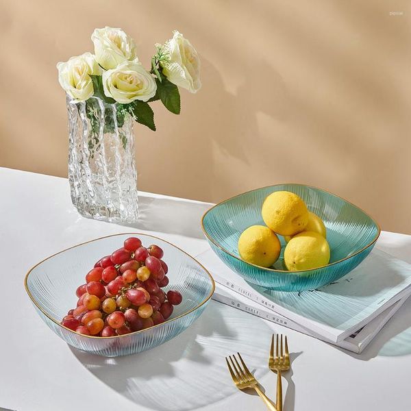 Тарелка северная посуда гостиная стола стола в верхней части фруктовой миска закуски конфеты для хранения лоток кухонная посуда Акриловый подарок