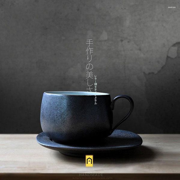 Mugs Brand Coffee Coffee Japan Simple Style Creative Breakfast Milk Tea Mug с подносом высококачественного ограниченного количества чашки