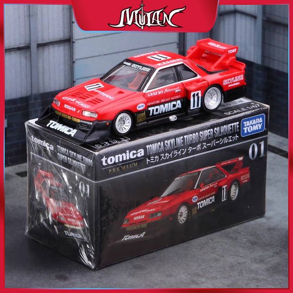 Modello Diecast Tomy Tomica Premium TP 01-40 Nissan Skyline GT-R Scala Car Model Replica Collezione 1/64 Giochi per bambini in lega per ragazzi Gifts 230811