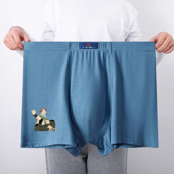 Underpants Familie Panties Cotton Man Boxer F-Fairy Tails Schwarze Plus-Größe Unterwäsche für Männer Boxer Slips Männlich sexy groß